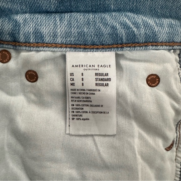 American Eagle 90's Straight Leg Jeans - Picture 5 of 6